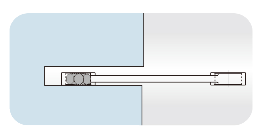 Disassembling screws in plane surface