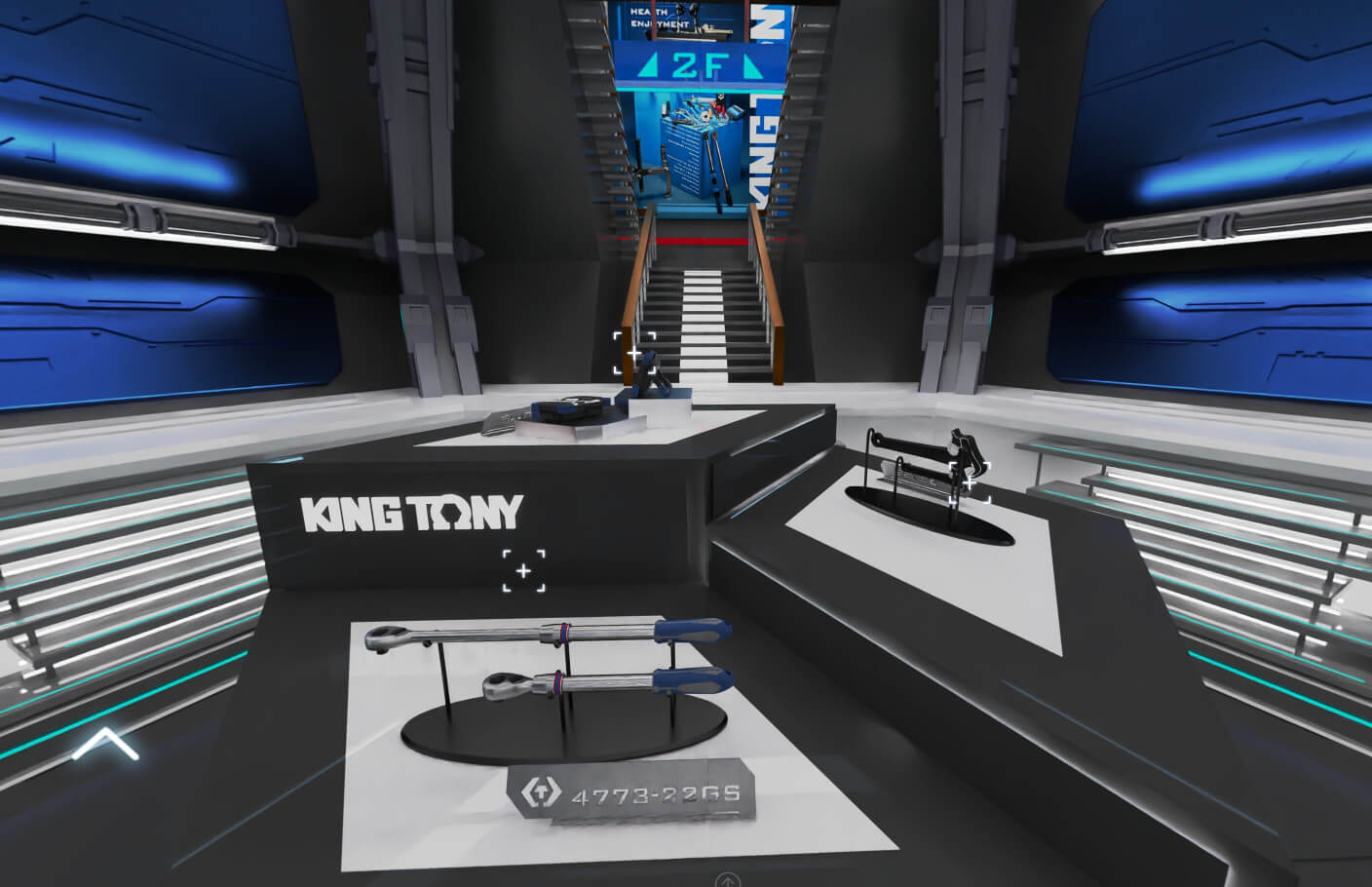 KING TONY-3D Event showroom