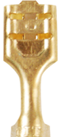 Open Barrel Terminal (gold)