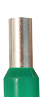 Terminal de Extremo-de-Cordón Aislados (verde)