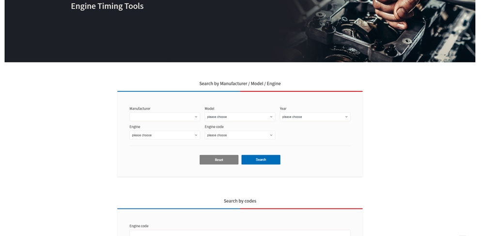 Engine timing tool step 1_connect to the page