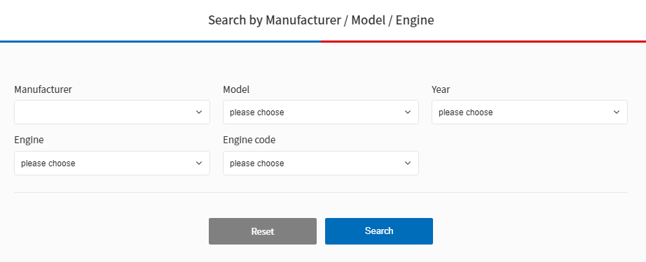 Engine timing tool step 2_Option A: Fill in the registration information