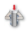 Threaded insert rivet operating step-2