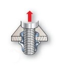 Paso de operación de remache de inserción roscada-3