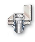 Paso de operación de remache de inserción roscada-5