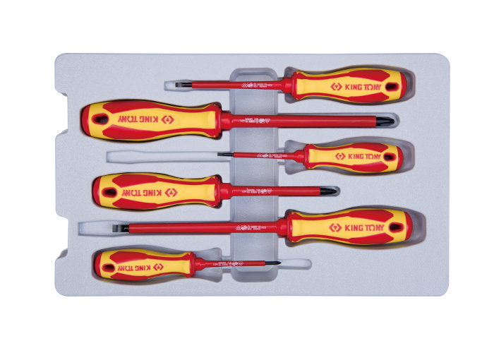 6 PC. VDE Insulated Screwdriver Set_30606MR