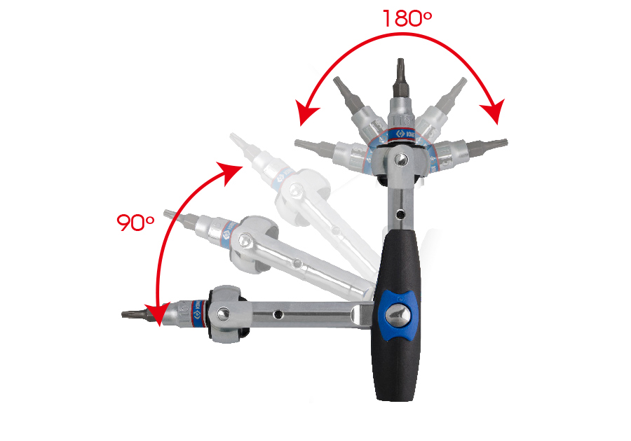 KING TONY 2752-45G multi-angle use