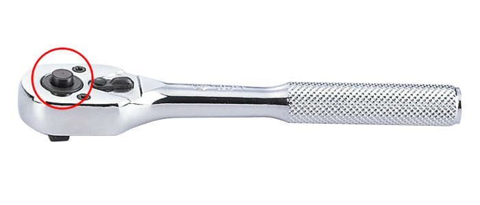 Quick-release ratchet head