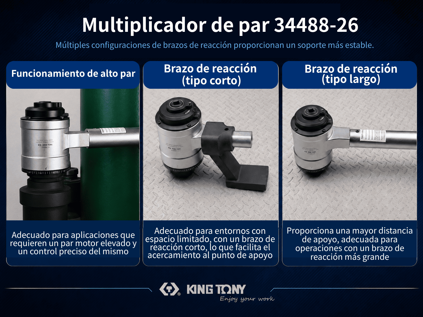 Imagen destacada del KING TONY 34488-26