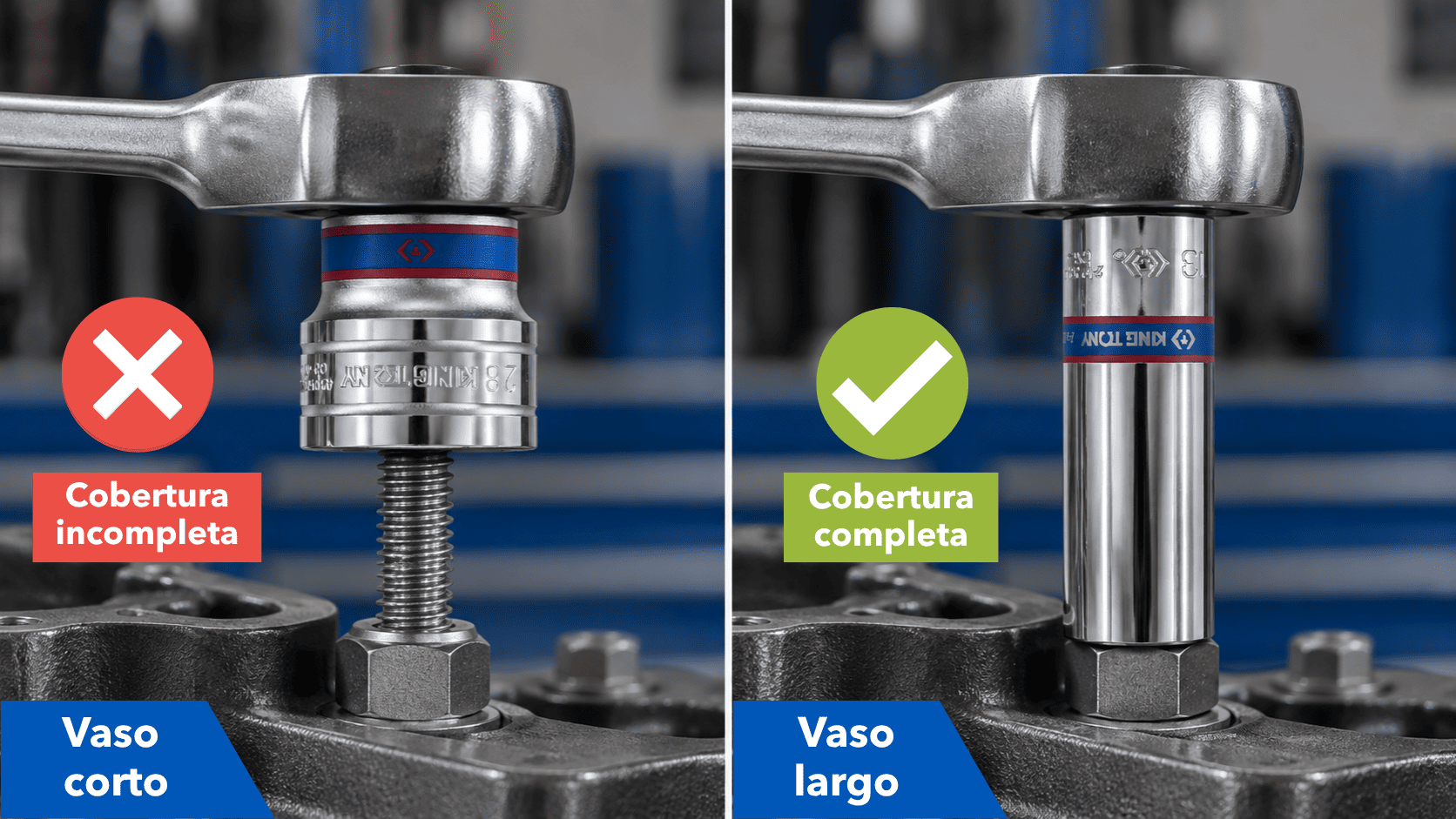 Diferencia entre vaso largo y vaso estándar - 1